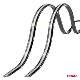 AMIO LED pásiky do auta s diaľkovým ovládaním viacfarebný RGB 2x30cm 12V_thumb9