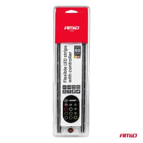 AMIO LED pásiky do auta s diaľkovým ovládaním viacfarebný RGB 2x30cm 12V_thumb10