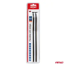 AMIO LED pásiky do auta bočná oranžová 2x30cm 12V_thumb9