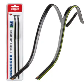 AMIO LED pásiky do auta - Bočné zelené 2x30cm 12V_thumb9