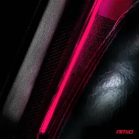 AMIO LED pásiky COB do auta ružové 2x30 cm 12V_thumb4