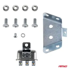 AMIO Zvuková signalizácie klaksónu sada 2 ks červená 125 mm 12V_thumb4