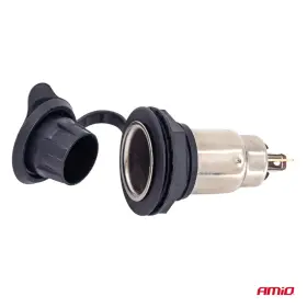 AMIO Zásuvka prídavná, napájacia, skrutkovacia 250W 12V 24V_thumb4