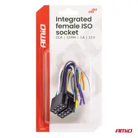 AMIO Integrovaný konektor ISO CCA 13PIN 5A 12V samica_thumb5