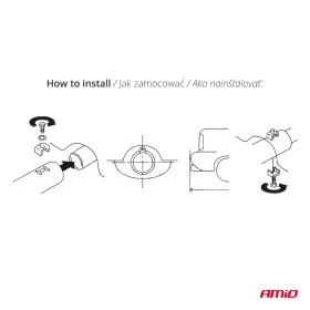 AMIO Koncovka tlmiča výfuku červená nerezová_thumb4