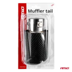 AMIO Koncovka tlmiča výfuku z nehrdzavejúcej ocele carbon_thumb6
