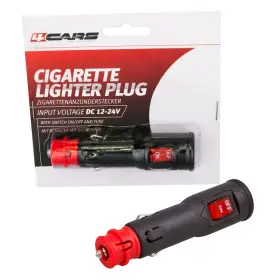 VLOŽKA DO ZAPAĽOVAČA S VYPÍNAČOM 12/24V