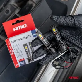 AMIO LED žiarovky hlavného svietenia Séria F25 PRO BLACK FULL CANBUS H1 68W 12V/24V_thumb8