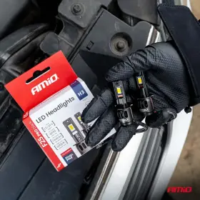 AMIO LED žiarovky hlavného svietenia Séria F25 PRO BLACK FULL CANBUS H3 68W 12V/24V_thumb4