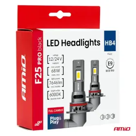 AMIO LED žiarovky hlavného svietenia Séria F25 PRO BLACK FULL CANBUS HB4 68W 12V/24V_thumb9