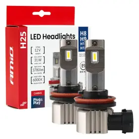 AMIO LED žiarovky hlavného svietenia Séria H25 CANBUS H8 H9 H11 H16 12V 31W_thumb10