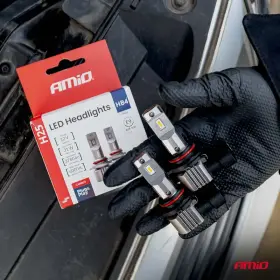 AMIO LED žiarovky hlavného svietenia Séria H25 CANBUS HB4 9006 12V 31W_thumb5