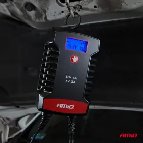 AMIO Nabíjačka digitálna AGM GEL STD LiFePo4 MAX 6A 6/12V PRO HOOK_thumb5