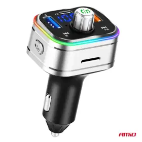 AMIO FM transmitter 2xUSB-A 1×USB-C microSD 12V 24V_thumb6