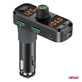 AMIO CAR FM transmitter 2×USB-A 1×USB-C 12V 24V_thumb8