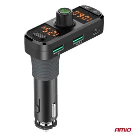 AMIO CAR FM transmitter 2×USB-A 1×USB-C 12V 24V_thumb5
