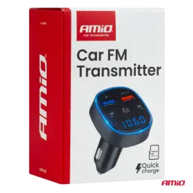 AMIO FM transmitter 2×USB-A 12V 24V 12V 24V_thumb12