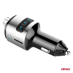 AMIO FM vysielač 2×USB-A microSD 12V 24V 12V 24V_thumb8