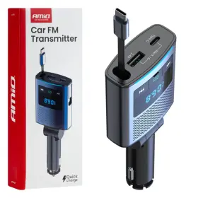 AMIO FM transmitter 1×USB-A 1×USB-C 12/24V_thumb13