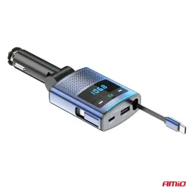AMIO FM transmitter 1×USB-A 1×USB-C 12/24V_thumb5
