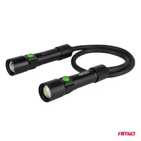 AMIO LED kontrolná baterka 2xP50 1000mAh_thumb5