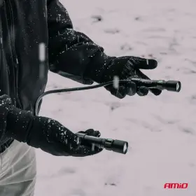 AMIO LED kontrolná baterka 2xP50 1000mAh_thumb12