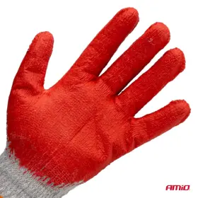 AMIO bavlneno-polyesterové rukavice potiahnuté latexom - vampírky 10 párov veľkosť 9_thumb4