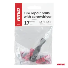 AMIO TIRE REPAIR NAILS WITH SCREWDRIVER - Vulkanizačná sada so skrutkovačom_thumb4