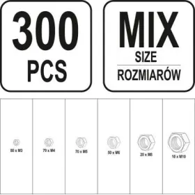 Matice, skrutky, krúžky, bužírky a ostatné