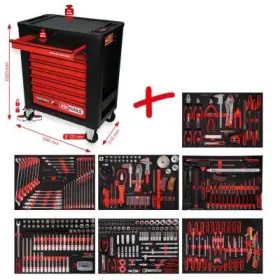 Ks Tools - Súprava dielenského vozíka P15 397 dielov