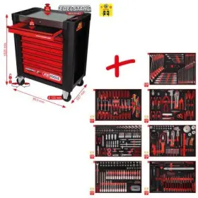 Ks Tools - Súprava dielenského vozíka P10 397 dielov