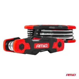 AMIO Torx kľúče, skladacie, 8ks, CRV_thumb2