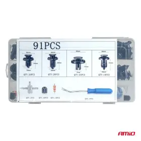 AMIO Spony a príchytky na čalúnenie vozidiel 83+18 ks s nástrojmi_thumb4