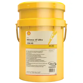 Shell Advance 4T Ultra 10W-40 20L