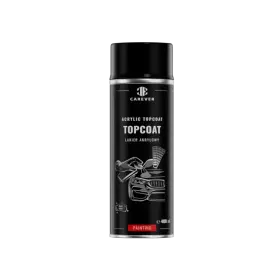 CAREVER TOPCOAT BLACK MATT - Čierny matný akrylový lak 400ml