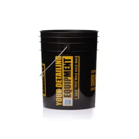 WORK STUFF Detailing Bucket Black Rinse + Separator Yellow - Detailingové vedro s mriežkou 20L_thumb4