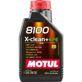Motul 8100 X-clean+ EFE 0W-30 1L