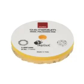 RUPES D-A Coarse Wool Polishing Pad - Stredne tvrdý vlnený kotúč 160 mm