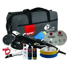 RUPES BigFoot Gear Driven Dual Action Polisher Mille LK900E (LUX) - Strojová planetárna leštička kompletná sada_thumb9