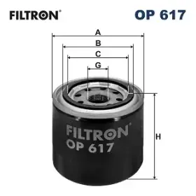 FILTRON Olejový Filter OP 617