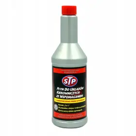 STP POWER STEERING FLUID + STOP LEAK - Kvapalina pre posilňovač riadenia s tesniacim účinkom 350ml