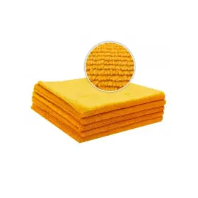 LIQUID ELEMENTS All-Purpose Orange Microfiber Cloth 5-Pack - Oranžové univerzálne mikrovláknové utierky 40x40cm 5ks