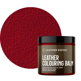 LEATHER EXPERT LEATHER COLOURING BALM RED - Balzam na kožu červený 250ml