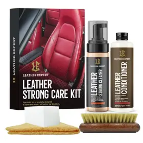 LEATHER EXPERT Leather Strong Care Kit - Sada na silne znečistenú kožu
