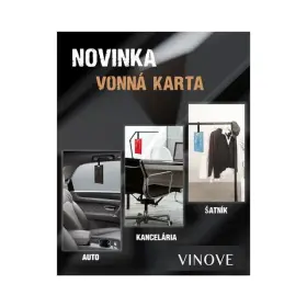 VINOVE scented card - SILVERSTONE - osviežovač vzduchu_thumb4