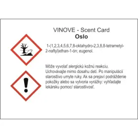 VINOVE scented card - OSLO osviežovač vzduchu_thumb5