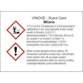 VINOVE scented card - MILANO - osviežovač vzduchu_thumb4