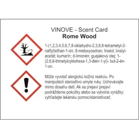 VINOVE scented card - ROME - osviežovač vzduchu_thumb4