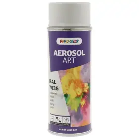 DUPLI - COLOR Aerosol Art RAL7035 svetlošedá - lesklý sprej 400ml