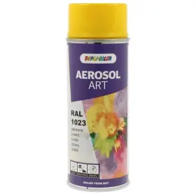 DUPLI - COLOR Aerosol Art RAL1023 Dopravná žltá - lesklý sprej 400ml